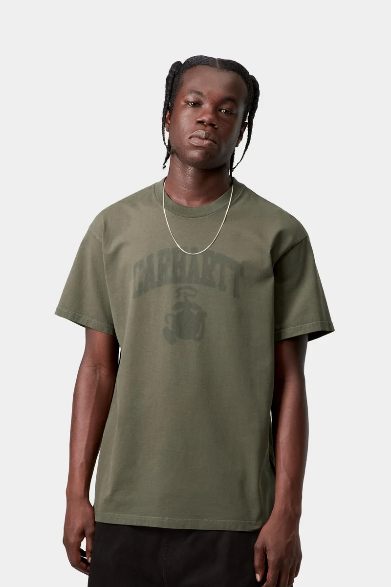Carhartt WIP Herren-T-Shirt „Faded Pond Corps“ | Cypress