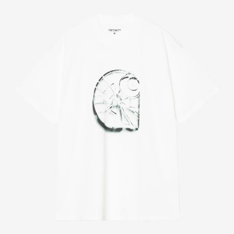 Carhartt WIP Herren-T-Shirt „Shattered“ | Weiß