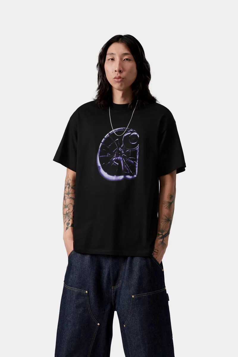 Carhartt WIP Herren-T-Shirt „Shattered“ | Schwarz