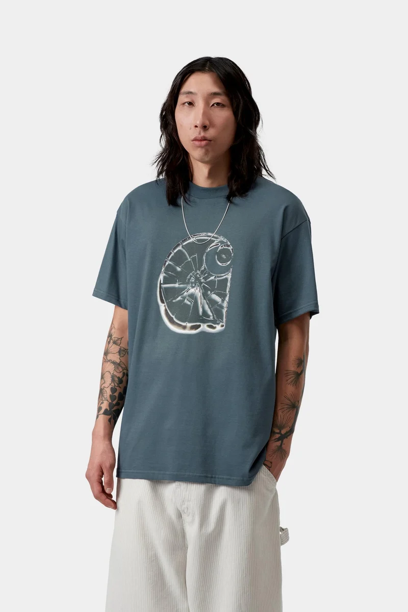 Carhartt WIP Herren-T-Shirt „Shattered“ | Büroblau