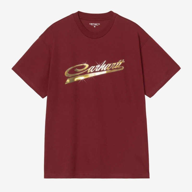 Carhartt WIP Herren-T-Shirt Vroooom | Marsala