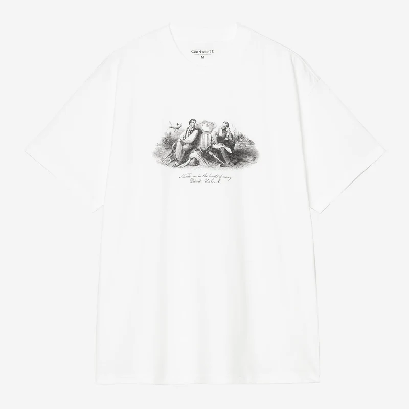 Carhartt WIP Herren-Arbeiter-T-Shirt | Weiß