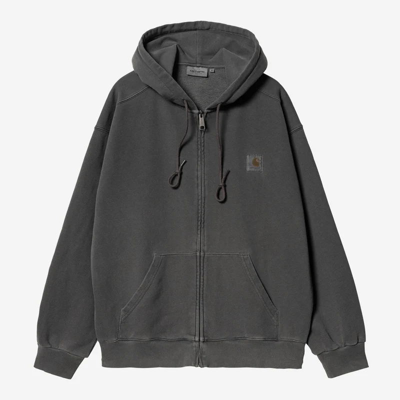Carhartt WIP Nelson Herren-Kapuzenjacke | Schwarz