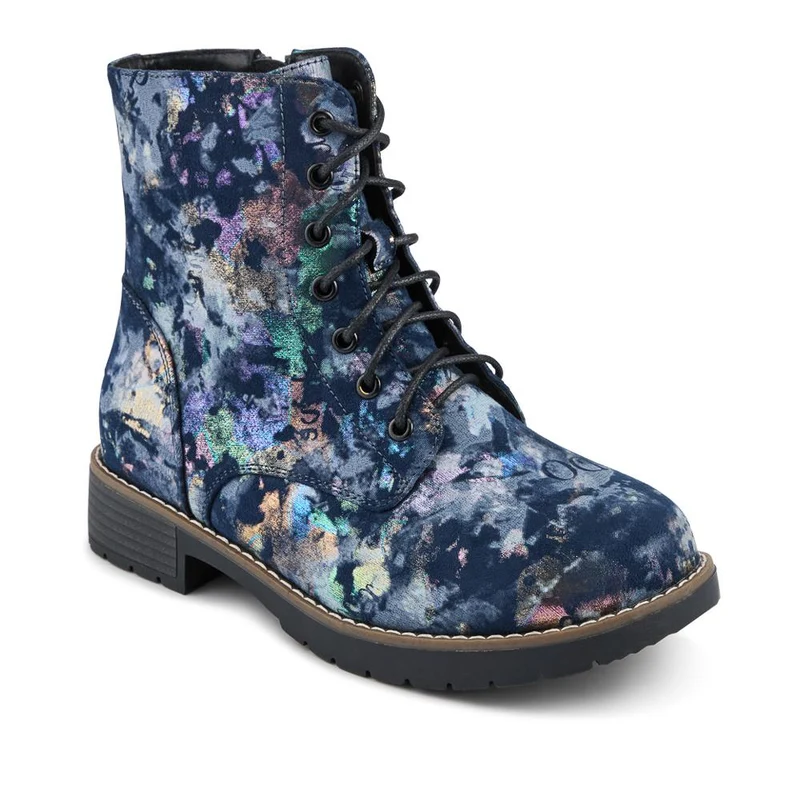 Extra-Wide Fit Boots - ANDOVER / 322 708 - Blue Multi