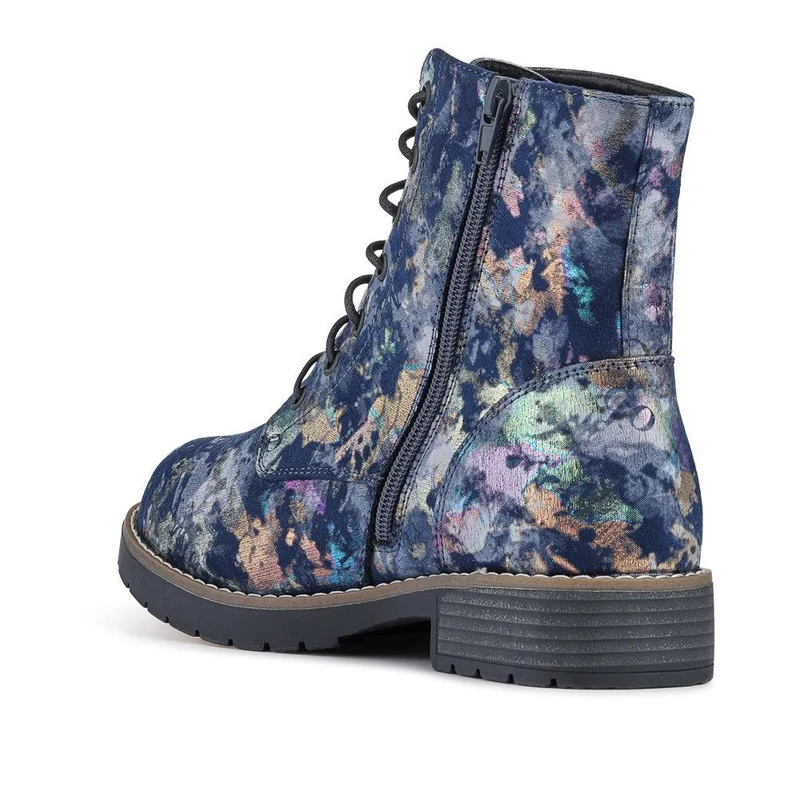 Extra-Wide Fit Boots - ANDOVER / 322 708 - Blue Multi