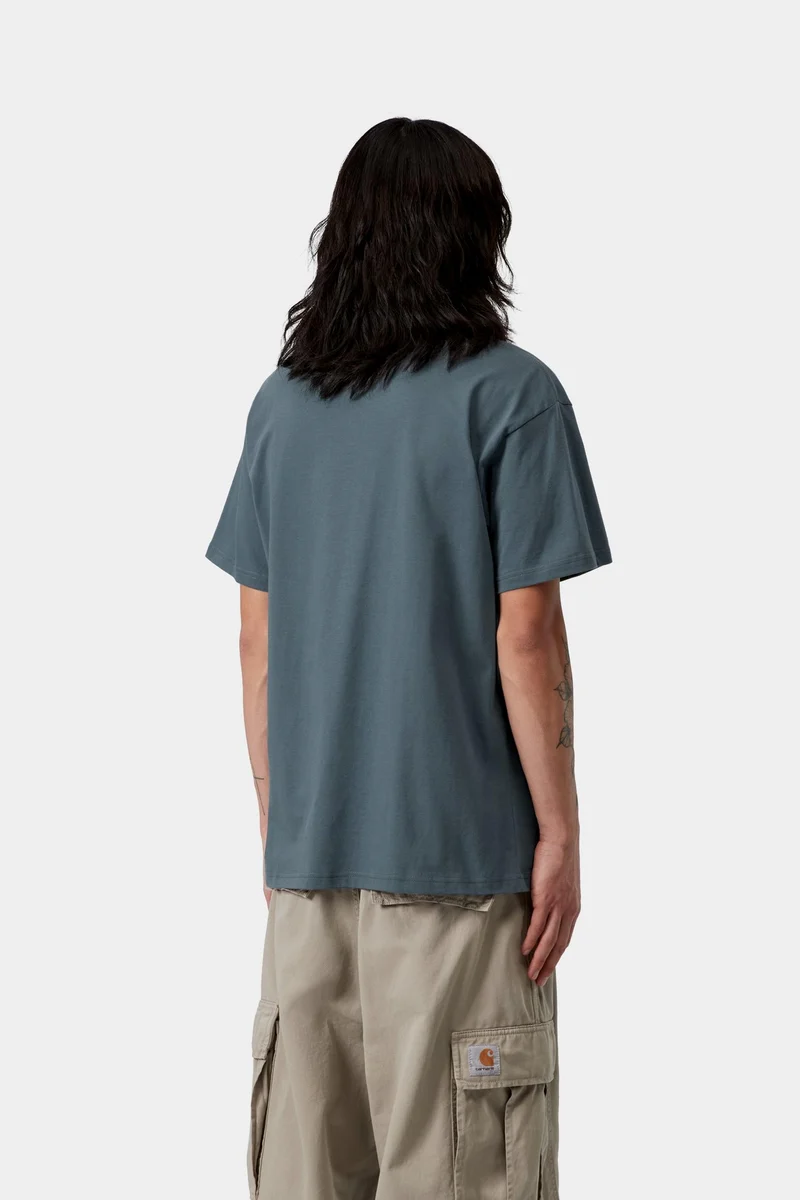 Carhartt WIP Herren-T-Shirt Vroooom | Büroblau