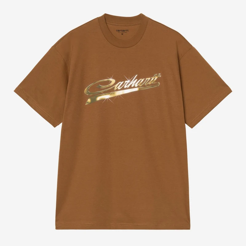 Carhartt WIP Herren-T-Shirt Vroooom | Hamilton Brown