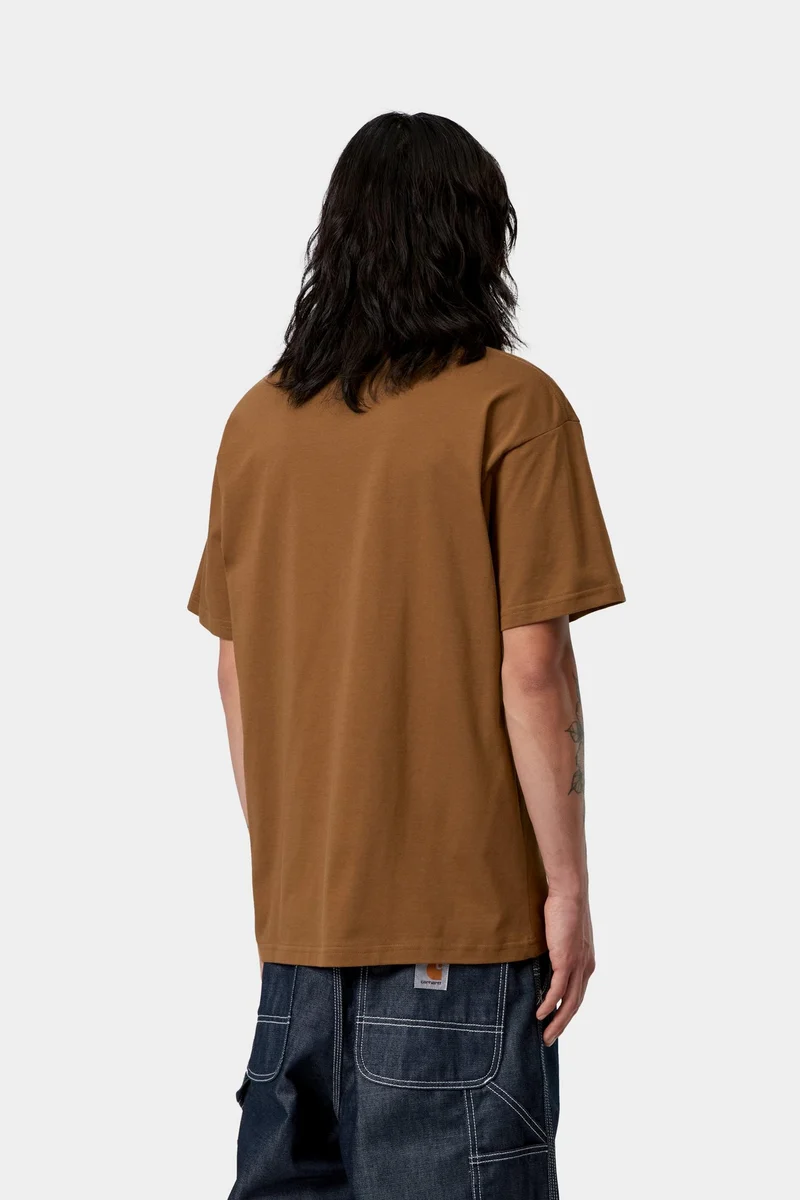 Carhartt WIP Herren-T-Shirt Vroooom | Hamilton Brown