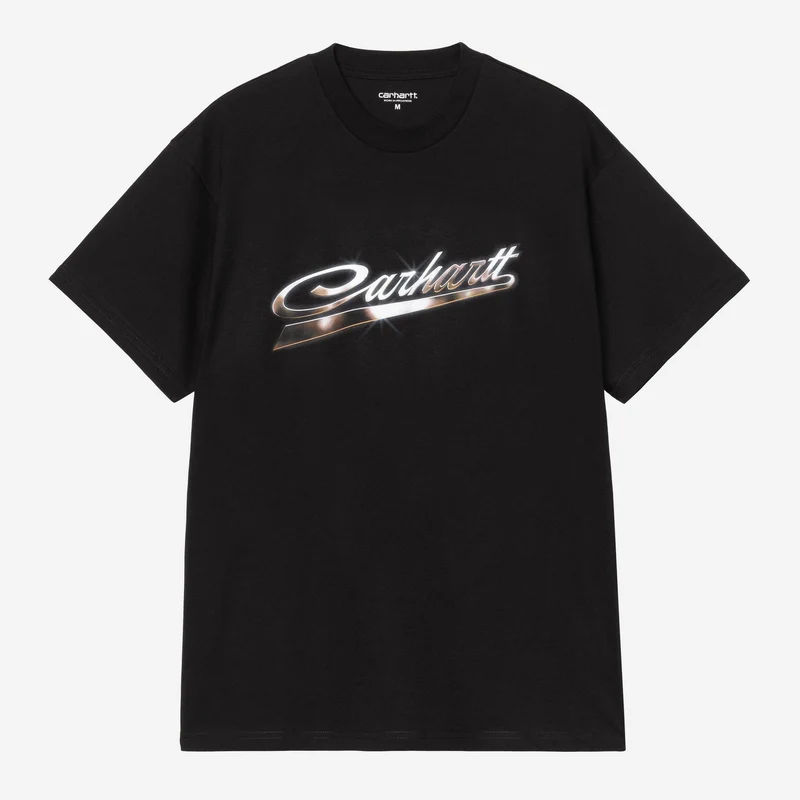 Carhartt WIP Herren-T-Shirt Vroooom | Schwarz