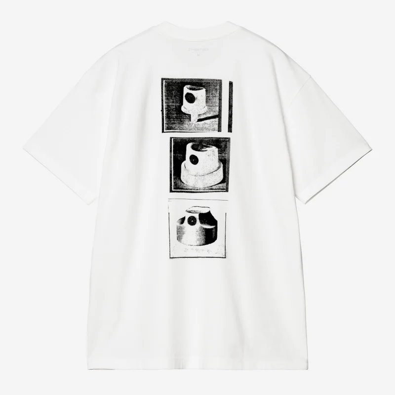 Carhartt WIP Herren-Caps-T-Shirt | Weiß