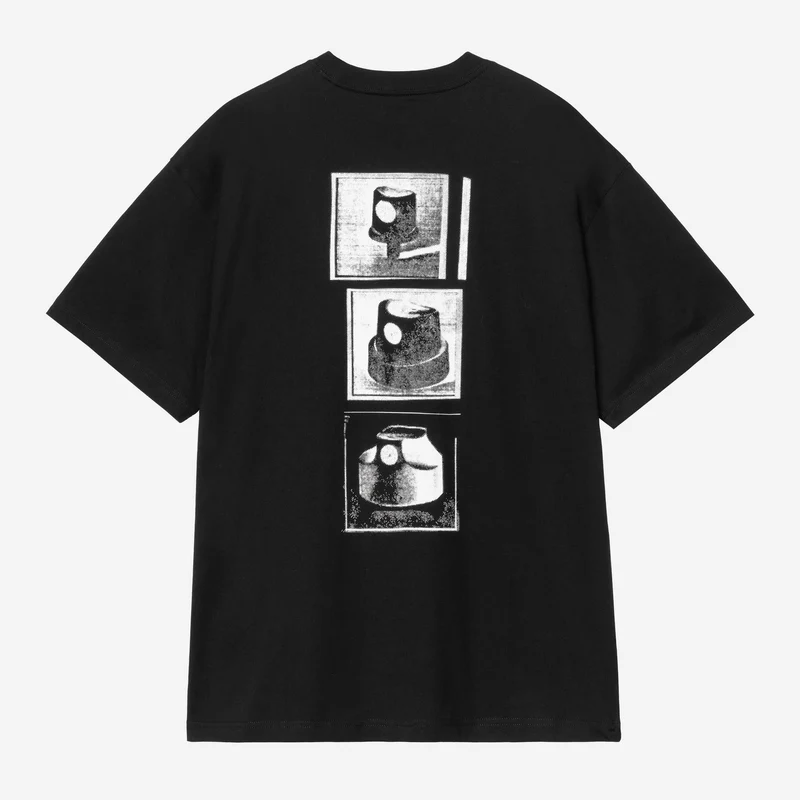 Carhartt WIP Herren-Caps-T-Shirt | Schwarz