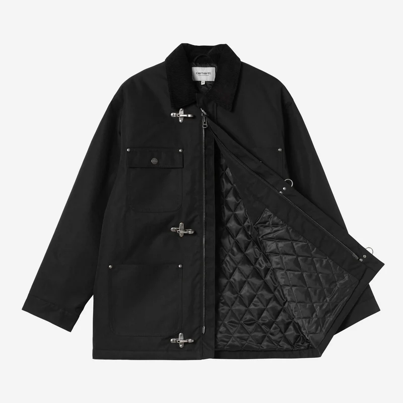 Carhartt WIP Adair Herrenmantel | Schwarz