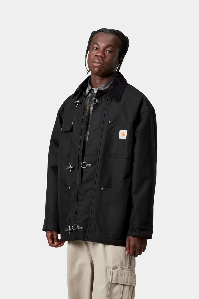 Carhartt WIP Adair Herrenmantel | Schwarz