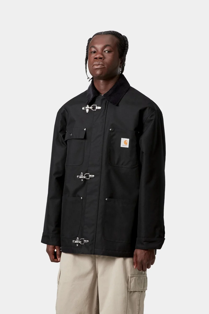 Carhartt WIP Adair Herrenmantel | Schwarz