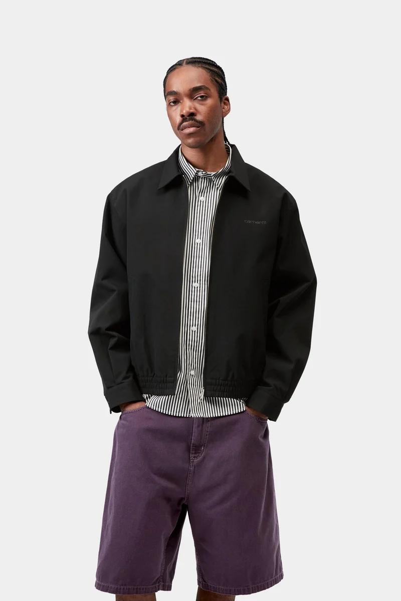 Carhartt WIP Neven Herrenjacke | Schwarz/Graphit