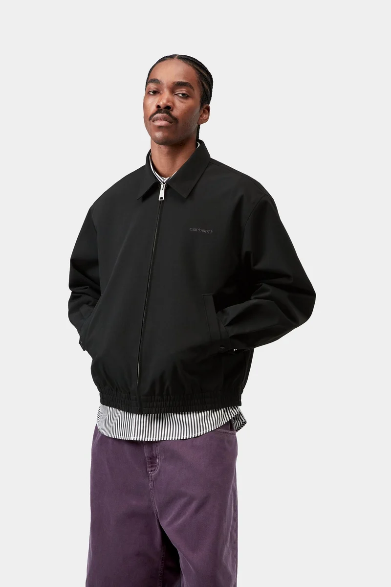Carhartt WIP Neven Herrenjacke | Schwarz/Graphit