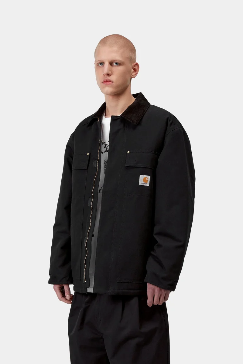 Carhartt WIP OG Arctic Herrenjacke | Schwarz, robust