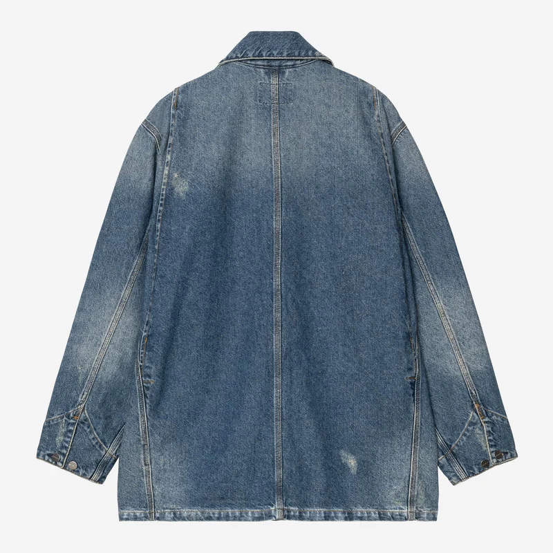 Carhartt WIP Aden Chore Coat Jacke für Herren | Blue Grind Wash