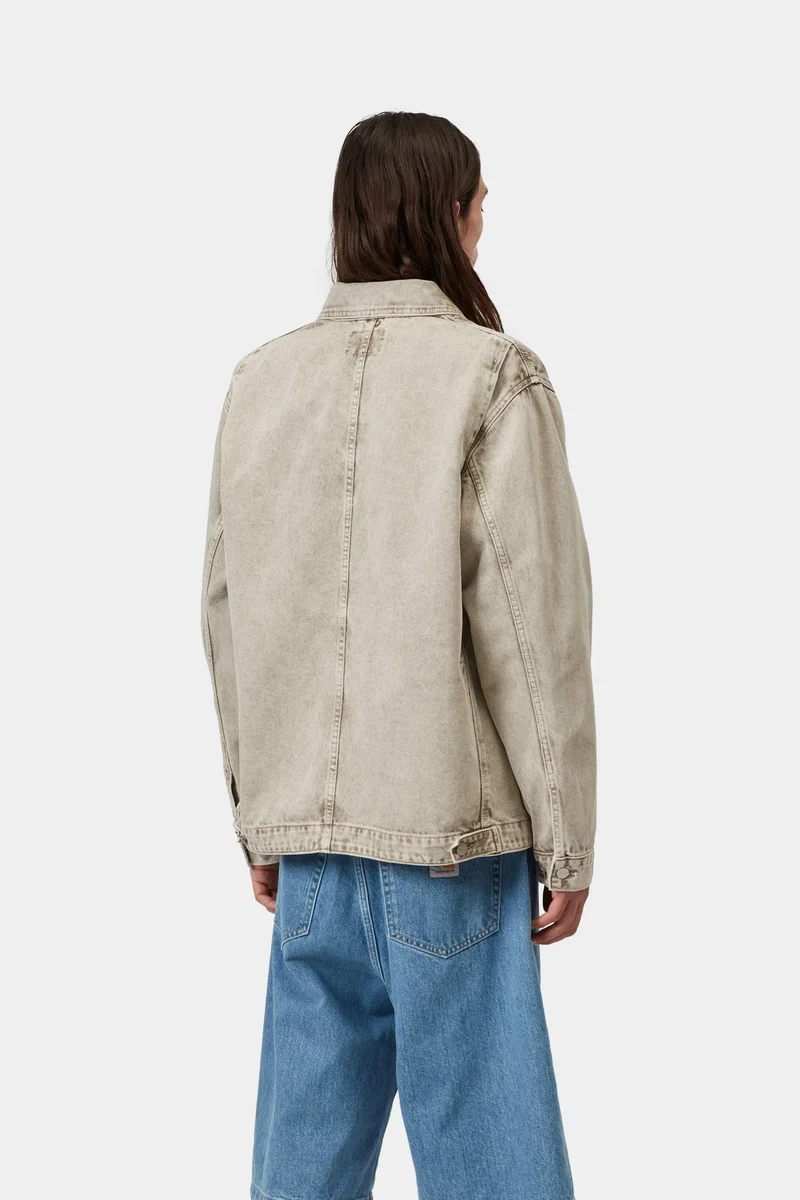 Carhartt WIP Herren OG Double Front Jacke | Opuntia Kreidewaschmittel