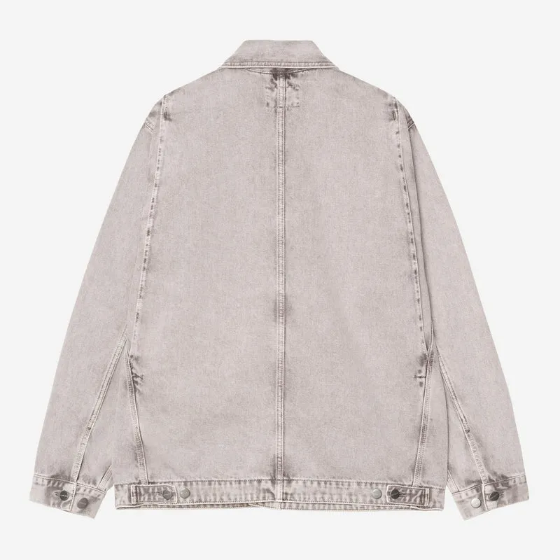 Carhartt WIP Herren OG Double Front Jacke | Schieferkreidewäsche