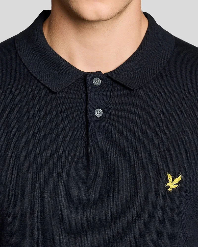Lyle & Scott Herren-Poloshirt aus Baumwolle | Dunkelblau