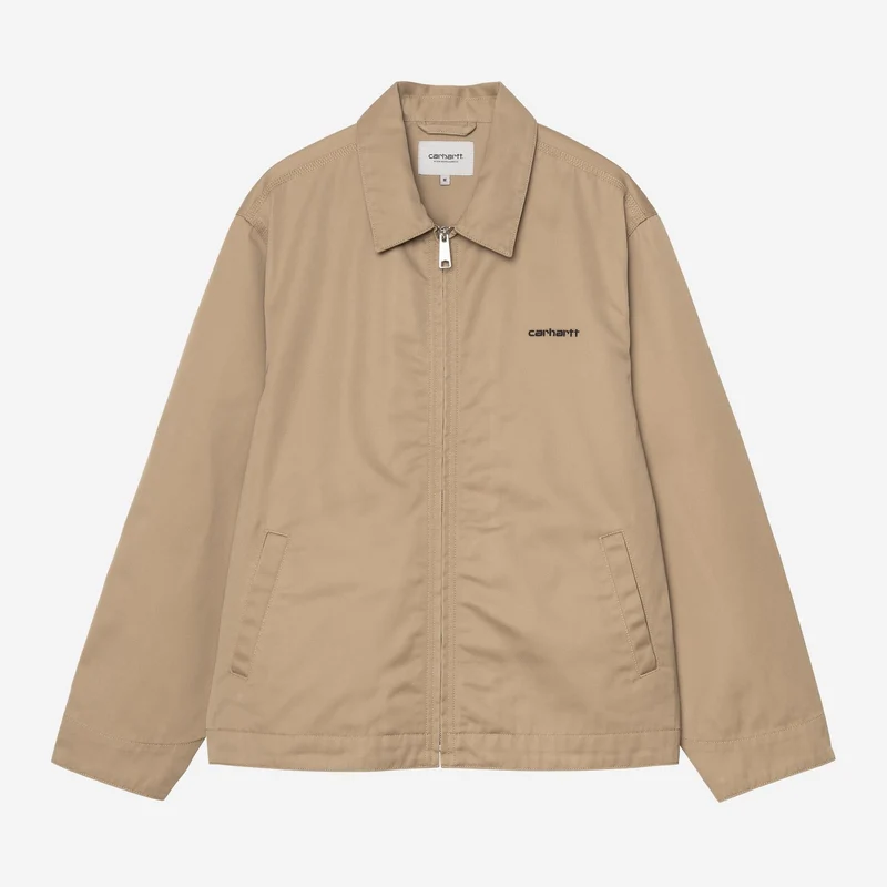 Carhartt WIP Herren-Jacke Module Script | Leder