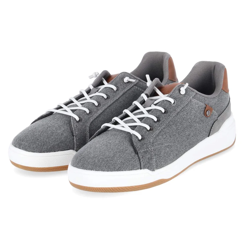 Halbschuhe Grau