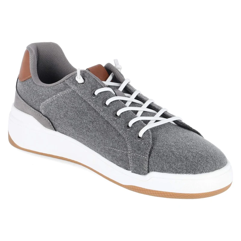 Halbschuhe Grau