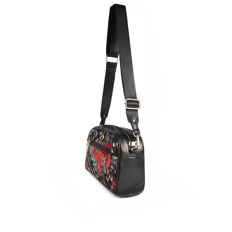 Adjustable Strap Multi Pocket Crossbody Bag - RIM44002 / 329 882 - Floral