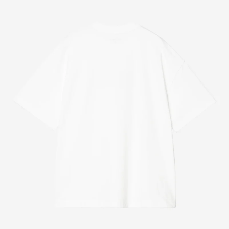 Carhartt WIP Herren-T-Shirt mit Deconstructed-Label | Weiß
