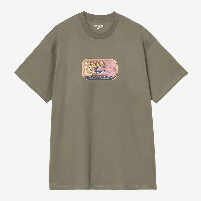 Carhartt WIP Herren-T-Shirt mit Sardinenmotiv | Blatt