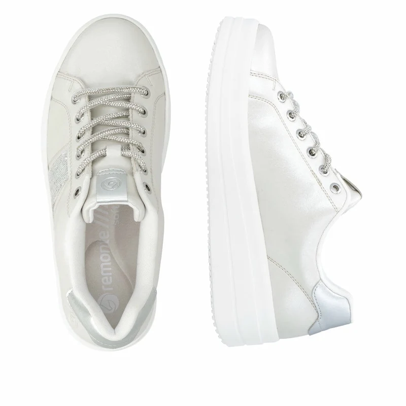 Remonte Damen-Sneaker zum Hineinschlüpfen | Silber