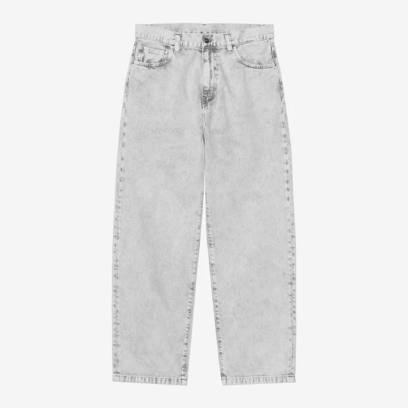 Carhartt WIP Landon Herrenhose | Schwarz Chalk Wash