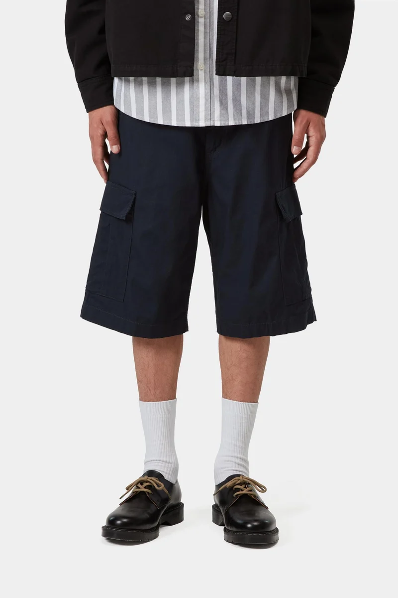 Carhartt WIP Herren-Cargoshorts (normale Größe) | Dunkelblau