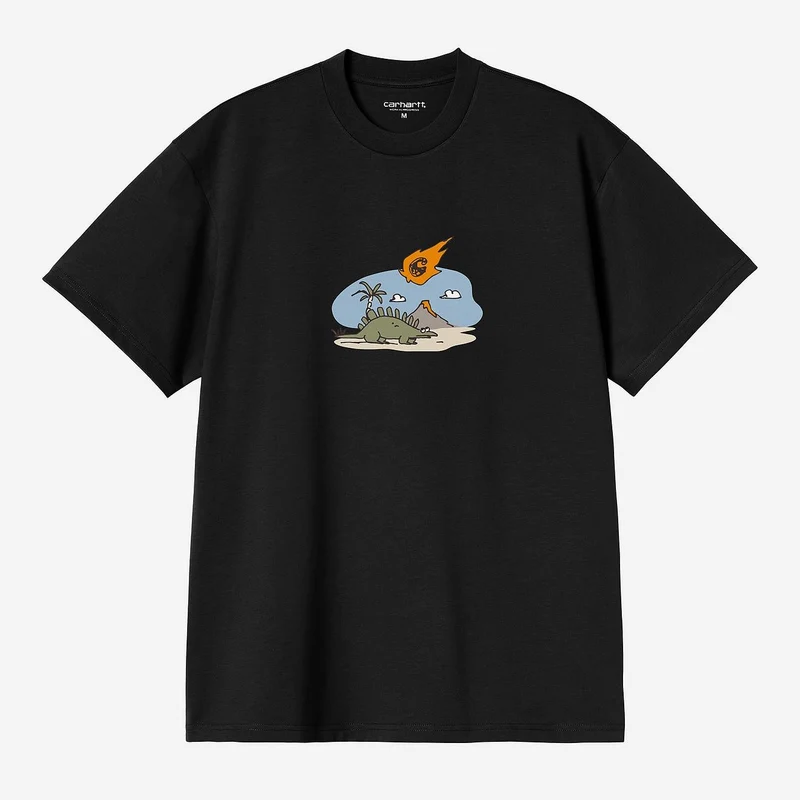Carhartt WIP Impact Herren-T-Shirt | Schwarz