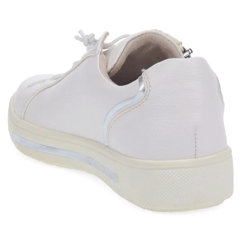 Dual-Fastening Trainers - JANA40506 / 326 527 - White-Silver