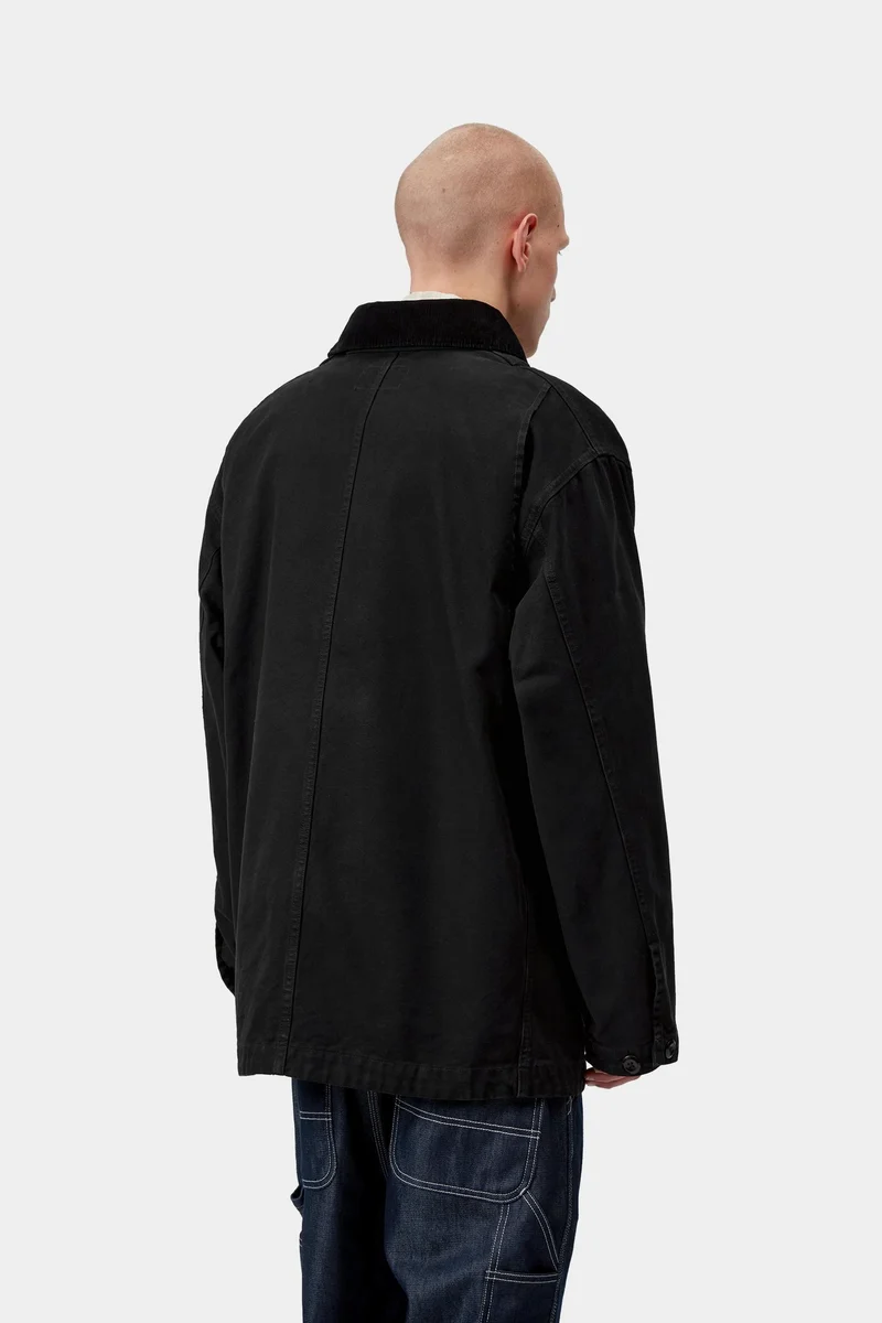 Carhartt WIP Herren-Mantel Prescott | Schwarz