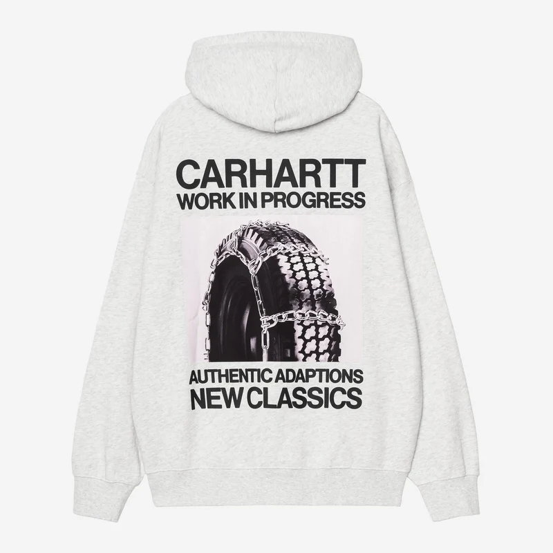 Carhartt WIP Dean Hamilton Herren-Hoodie | Aschgrau meliert