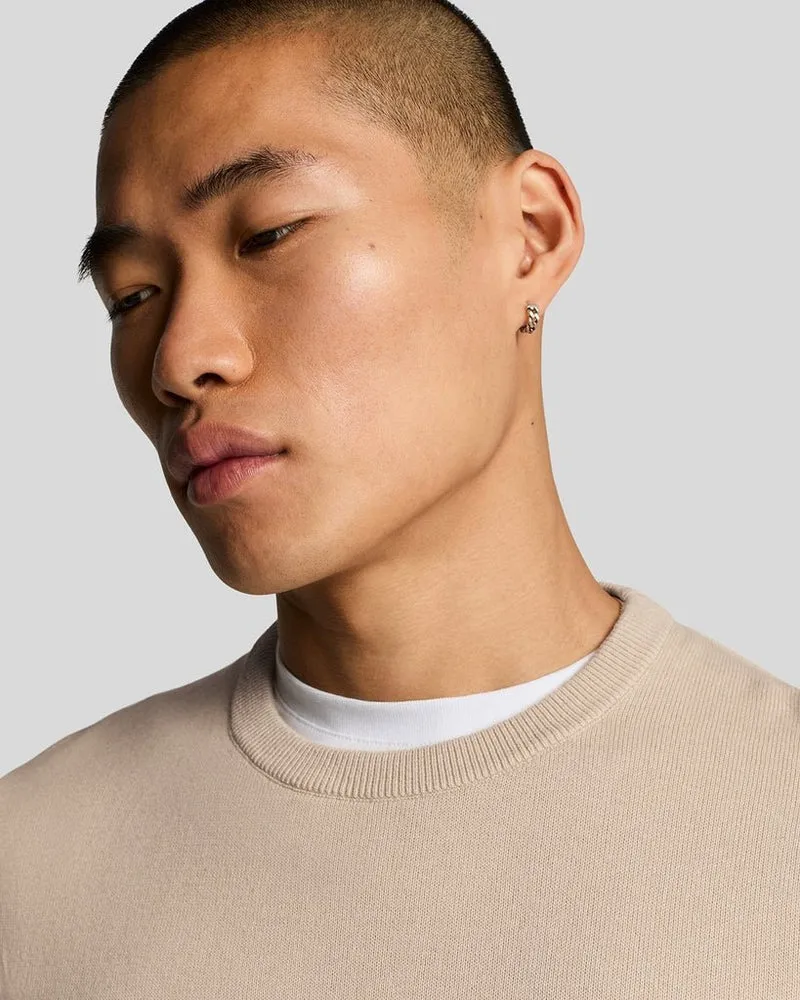Lyle & Scott Herren-Baumwollpullover mit Rundhalsausschnitt | Cove