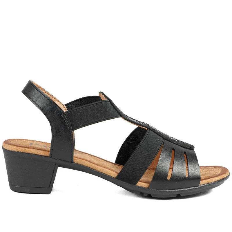 Ladies' Smart Sandals - WOIL41014 / 326 870 - Black