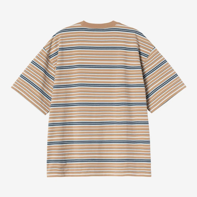 Carhartt WIP Zane Herren-T-Shirt mit Streifen | Erdnuss