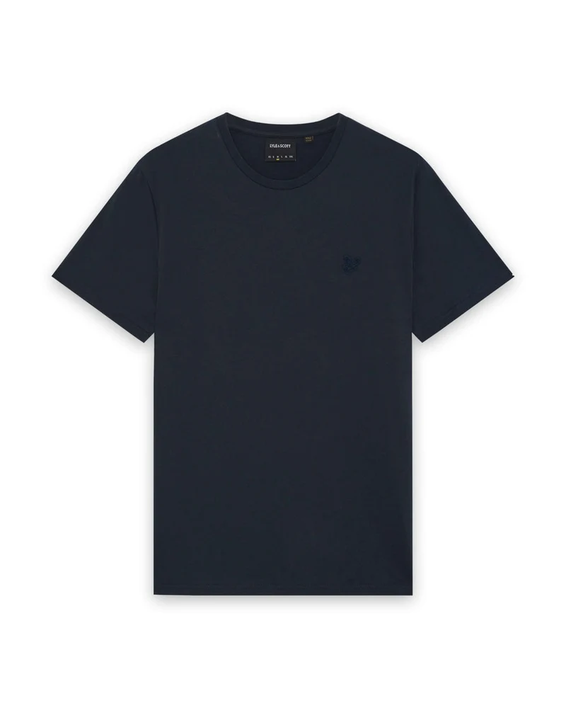 Lyle & Scott Herren-T-Shirt aus feinster Baumwolle | Dunkelblau