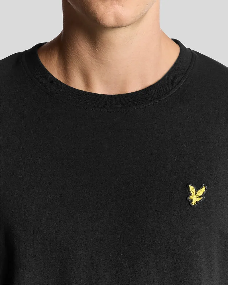 Lyle & Scott Herren-T-Shirt aus ultraweicher Baumwollmischung | Schwarz