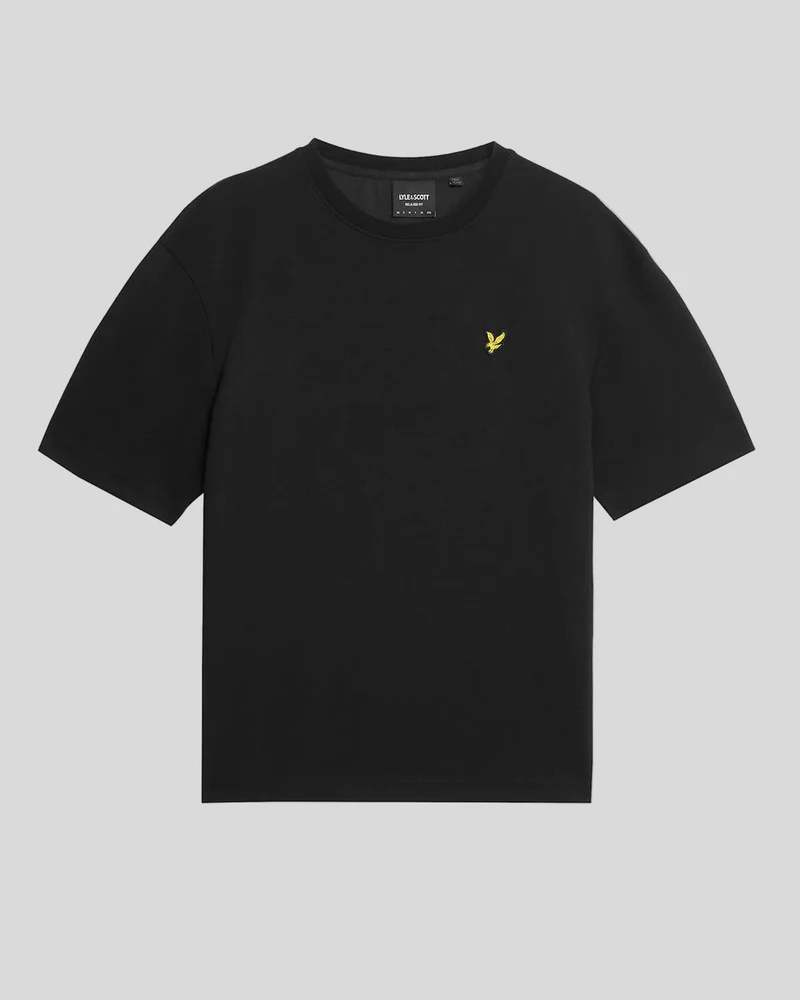 Lyle & Scott Herren-T-Shirt aus ultraweicher Baumwollmischung | Schwarz