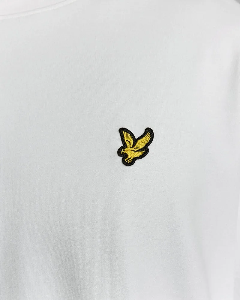 Lyle & Scott Herren-T-Shirt aus ultraweicher Baumwollmischung | Weiß