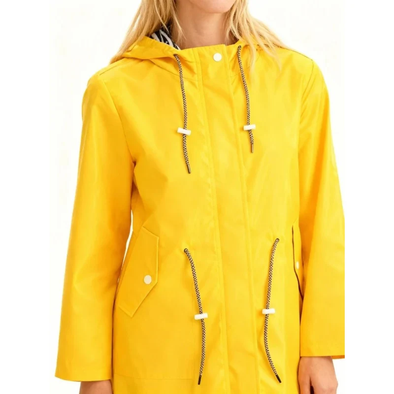 Johanna | Damen Wasserdichte Regenjacke mit Kapuze