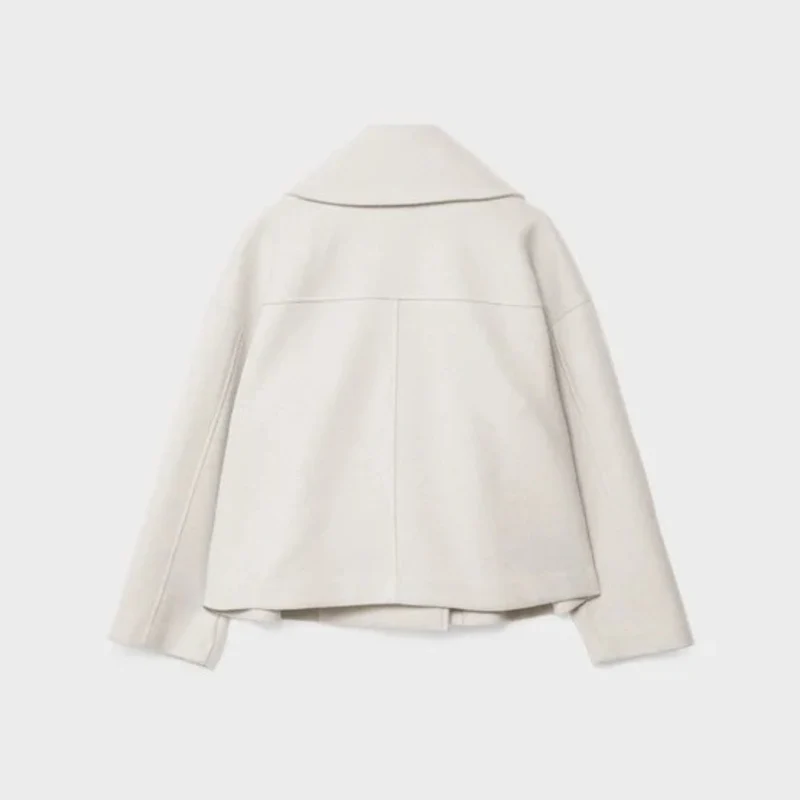 Laura | Damen Kurze Jacke mit Knöpfen