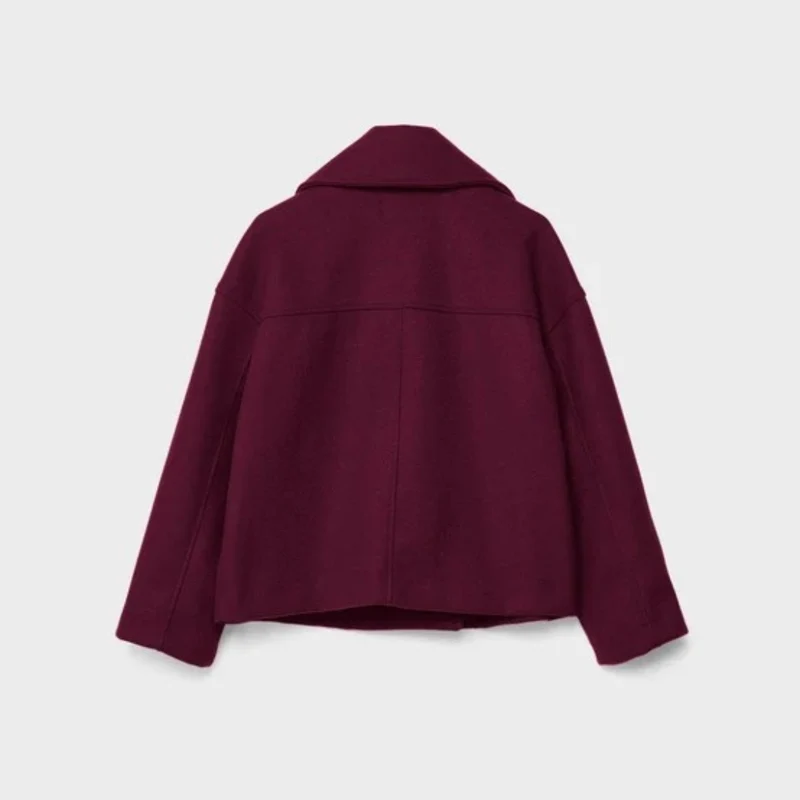 Laura | Damen Kurze Jacke mit Knöpfen