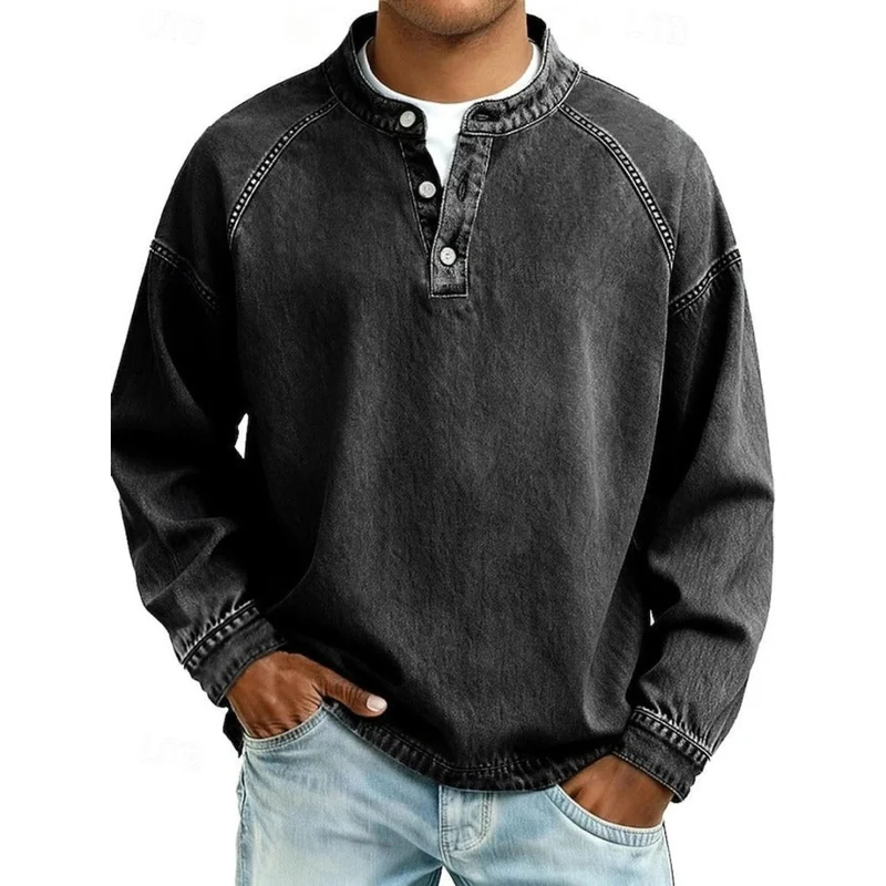 Thomas | Herren Retro Pullover Langarm