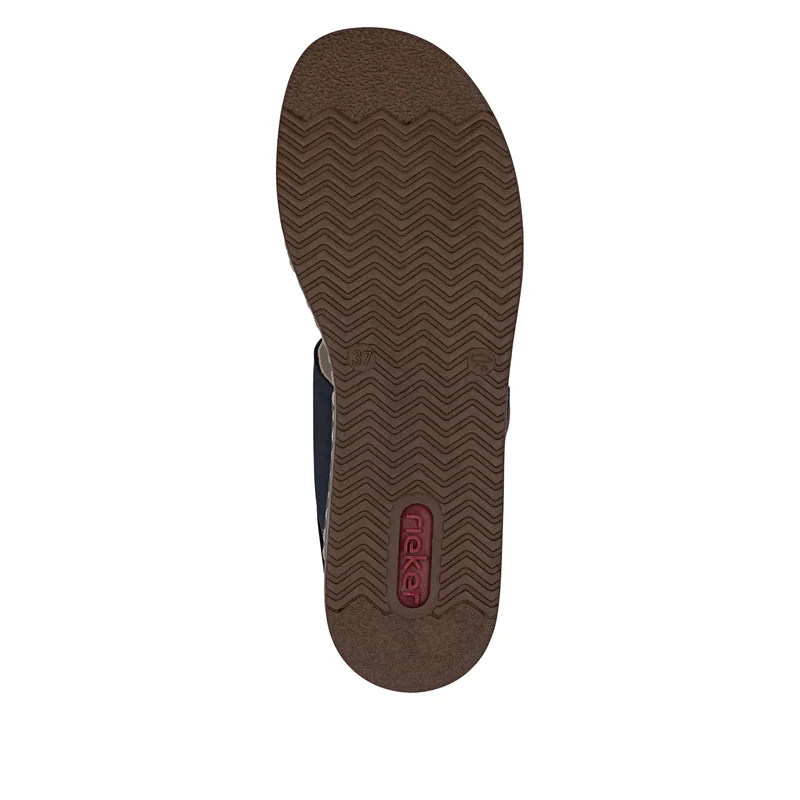 Rieker Damen-Keilsandalen | Blau